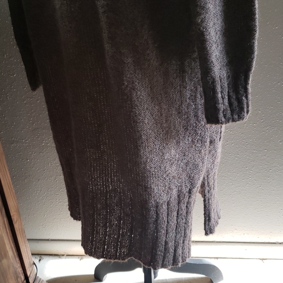 Anthropologie taupe alpaca blend duster - Picture 5 of 9